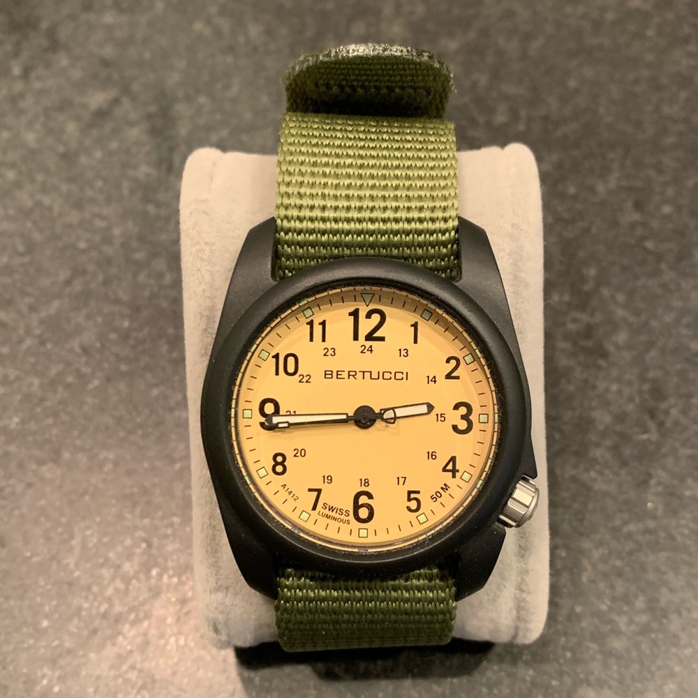 Bertucci DX3 Field Watch, Like New
